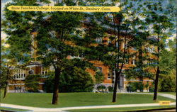 State Teachers' College Danbury, CT Postcard Postcard