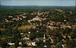 Aerial view of the Universtiy of New Hampshire and the town Aerial view of the Universtiy of New Hampshire and the town