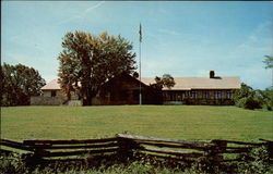 Abe Martin Lodge, Brown County State Park Postcard