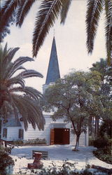 The Little Country Church of Hollywood California Postcard Postcard