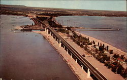 Burlington Skyway Bridge Postcard