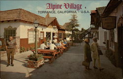 Alpine Village Torrance, CA Postcard Postcard