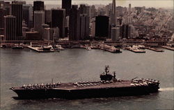 USS Carl Vinson (CVN-70) San Francisco, CA Postcard Postcard