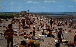 Parlee Beach, Pointe du Chene Shediac, NB Canada New Brunswick Postcard Postcard