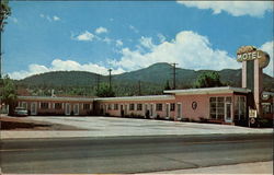 Highlander Motel Postcard