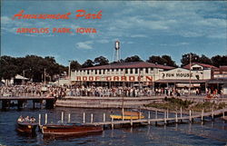 Amusement Park Arnolds Park, IA Postcard Postcard