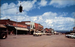 Roosevelt, Utah on U.S. 40 Postcard