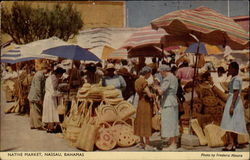 Native Market Postcard