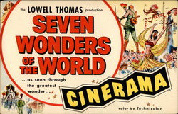 The Lowell Thomas production - Seven Wonders of the World Postcard