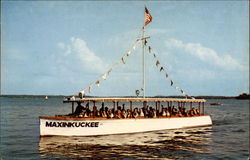Blue Lake boat ride Postcard