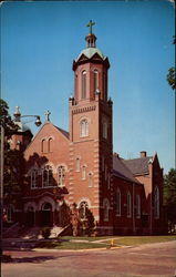 St. Michael's Catholic Church Plymouth, IN Postcard Postcard