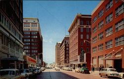 Eighth Street Wichita Falls, TX Postcard Postcard