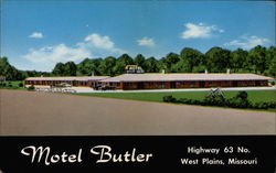 Motel Butler West Plains, MO Postcard Postcard