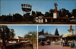 Motel El Rancho Fresno, CA Postcard Postcard