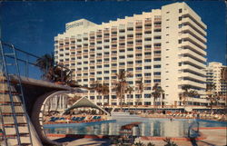 Fabulous Americana Hotel Postcard