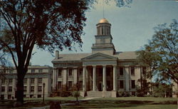 Administration Building (Old Capitol), University of Iowa Postcard