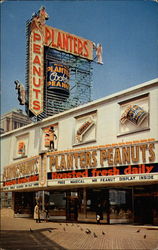 Planter's Peanuts Store Atlantic City, NJ Postcard Postcard