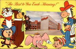 "The Best to Your Each Morning!" Battle Creek, MI Postcard Postcard