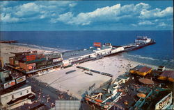 Steel Pier Postcard