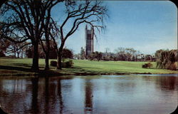 Graduate College and Cleveland Tower, Princeton University New Jersey Postcard Postcard