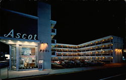 The Ascot - Luxury Motel Postcard