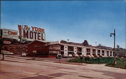 York Motel North Bergen, NJ Postcard Postcard