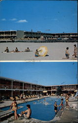 Villa Nova Motel Wildwood Crest, NJ Postcard Postcard