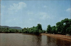 Oldham Pond North Haledon, NJ Postcard Postcard