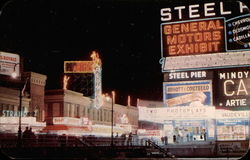 General Motors Exhibit - Steel Pier Postcard