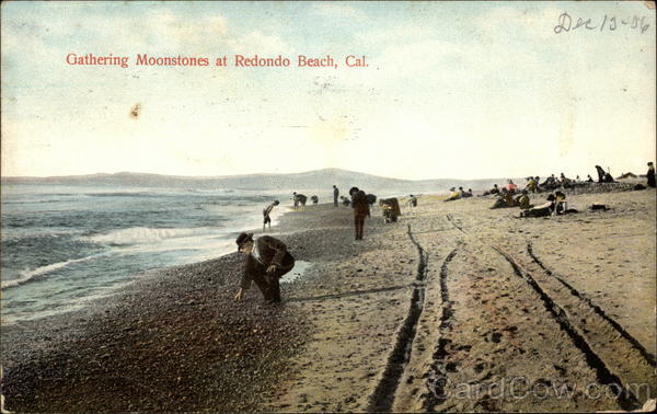 Gathering Moonstones Redondo Beach California
