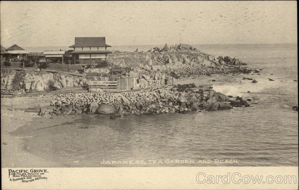 Japanese Tea Garden and Beach Pacific Grove California