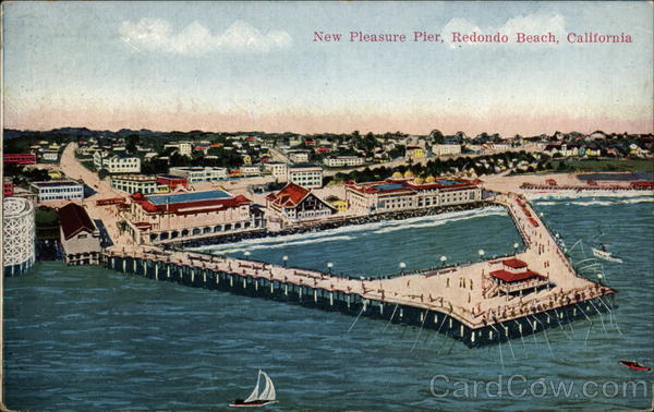 New Pleasure Pier Redondo Beach California