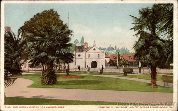 Old Mission Church Los Angeles California