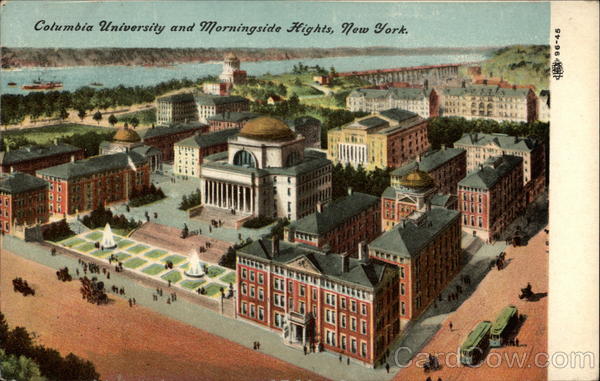 Columbia University and Morningside Hights New York City