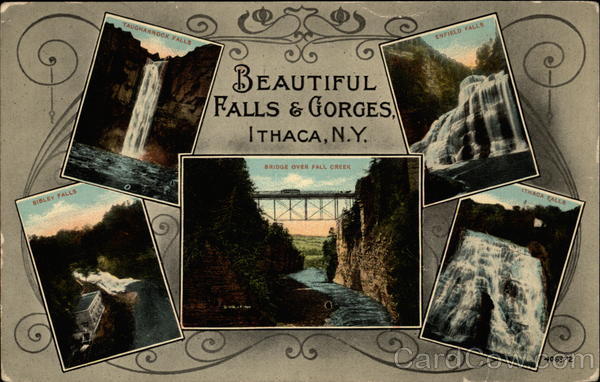 Beautiful Falls & Gorges Ithaca New York