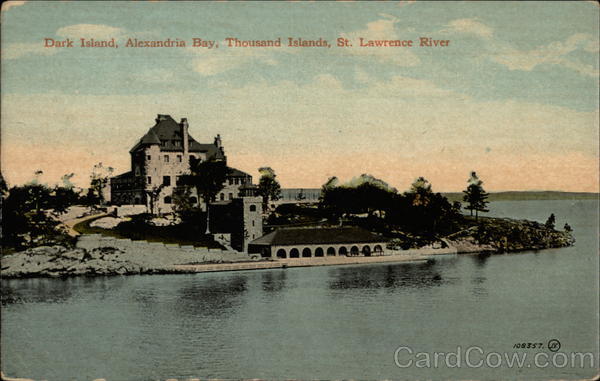 Dark Island, Alexandria Bay, St. Lawrence River Thousand Islands New York