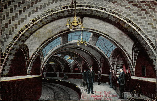 City Hall Subway Station New York