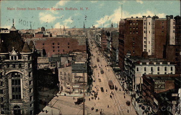 Main Street from Shelton Square Buffalo New York