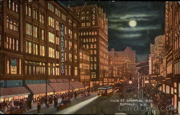 Main St. Shopping Dist Buffalo New York