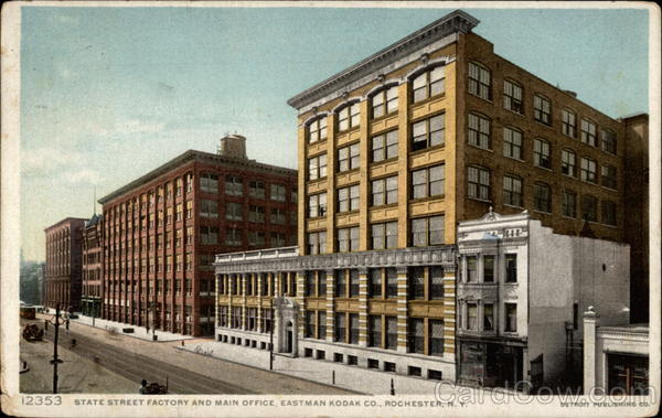 State Street Factory and Main Office, Eastman Kodak Co Rochester New York