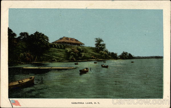 Boats on Saratoga Lake New York