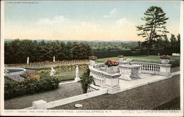 Yaddo The Home of Spencer Trask Saratoga Springs New York