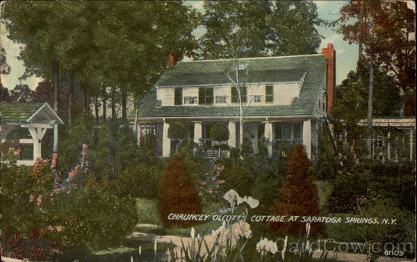 Chauncey Olcott's Cottage Saratoga Springs New York