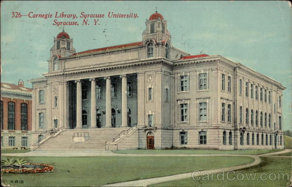 Carnegie Library, Syracuse University New York