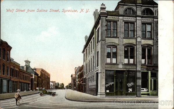 Wolf Street from Salina Street Syracuse New York