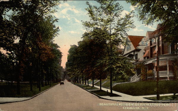 Beautiful Residences on Walnut Place Syracuse New York