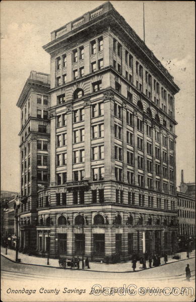 Onondaga County Savings Bank Building Syracuse New York