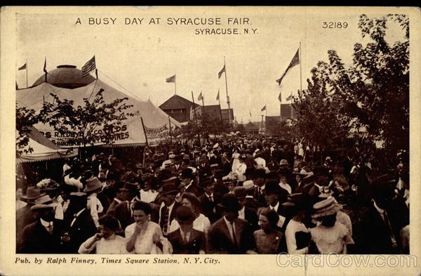 A Busy Day at Syracuse Fair New York