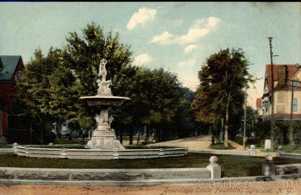 Onondaga Circle Fountain Syracuse New York