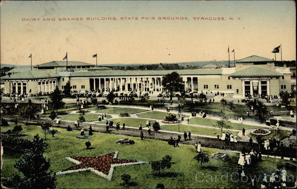 Dairy and Grange Building at State Fair Grounds Syracuse New York